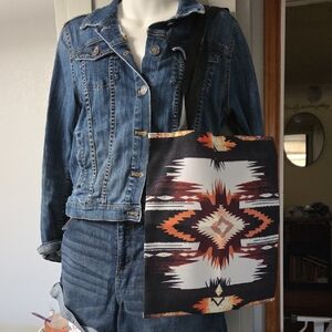 Southwestern Pattern Tote Bag